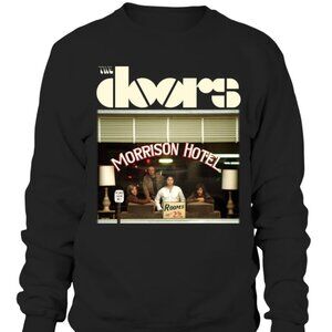 The Doors Morrison Hotel Sweatshirt Classic Rock Music Band Crewneck Pullover 05